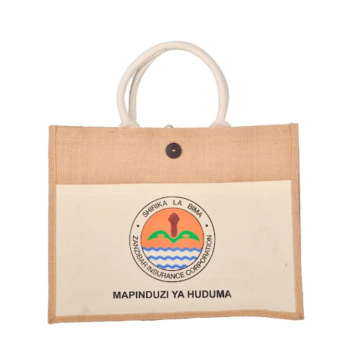 Jute Drawstring Pouch Bag